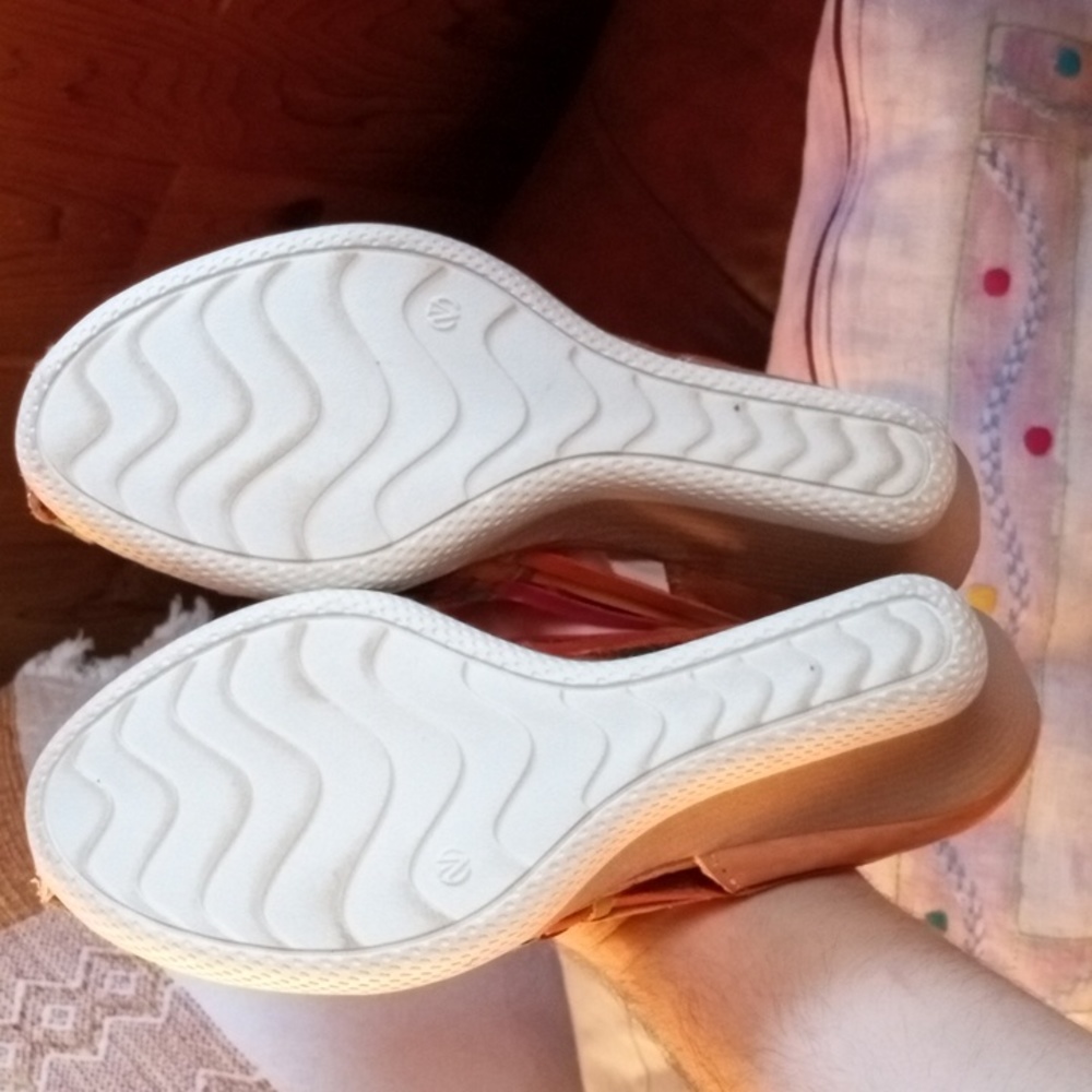 Mexican Huarache Wedge Sandals - Picture 5 of 6